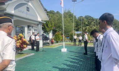 Bapas Nusakambangan Teguhkan Komitmen Zero Halinar dalam Apel Pagi